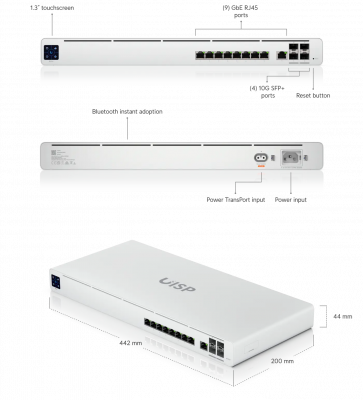 Маршрутизатор Ubiquiti UISP-R-Pro